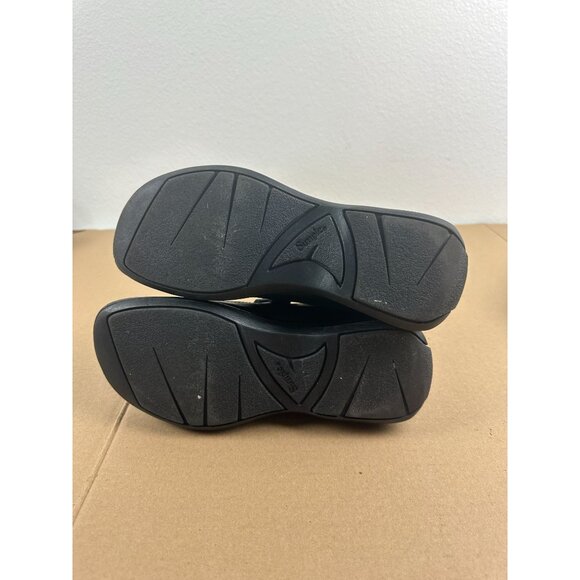 Simple I size 8 Black Casual Leather Mary Jane Flat Shoes - Picture 6 of 6